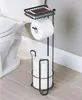 mDesign Toilettenpapierhalter Klorollenhalter Ablage Produktbild-Vorschau 2