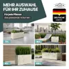 2er Set Pflanzkübel „Millennium“ 39x39x39 cm - Creme Weiß - Produktbild-Vorschau 9