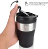 Milu 6116 Isolierbecher schwarz 0,21 l Anteprima dell’immagine prodotto 2