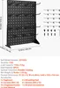 VEVOR stojan na kolíčky, 440x330x114 mm, prezentační stojan Náhled obrázku produktu 7