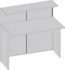 Kerkmann Design-Theke Kompakt-gerade Genua 3995 B 116 × T Produktbild-Vorschau 3