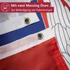 PHENO FLAGS Serbien Flagge 90 x 150 cm Serbia Serbische Produktbild-Vorschau 5