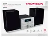 Thomson MIC122BT Home Audio Micro System 50W Système de Voir les images du produit 4