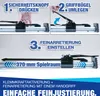 4 x Klemmbalken, Einsatzbereich: 1200 - 1570 mm Produktbild-Vorschau 4