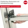 Hailo S80 ProfiStep Duo Alu-Schiebeleiter - 2 x 9 Sprossen Produktbild-Vorschau 4