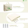VOUNOT® Wasserdicht Sonnensegel Dreieckig mit Befestigung Produktbild-Vorschau 7