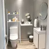 Regal Badregal Toilettenregal Waschmaschinenregal aus Produktbild-Vorschau 2