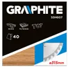 GRAPHITE Sägeblatt Ersatzsägeblatt Kreissägeblatt 315 mm x Produktbild-Vorschau 2