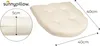 sunnypillow 4er Set Stuhlkissen 40x40 cm Polsterauflage 5cm Produktbild-Vorschau 2