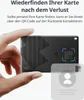 Geldbörsen Tracker Karte Smart AirTag Tracking Kreditkart Produktbild-Vorschau 7