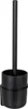 WENKO Turbo-Loc WC-Garnitur Carpino in Schwarz 9,5 x 35 x Produktbild-Vorschau 1