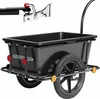Prívesný vozík za bicykel, TERY. 90l, 61x153x90cm, čierny Náhľad obrázku produktu 1