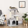 PawHut Kratzbaum Katzenbaum mit Massageecke Katzenhöhle Produktbild-Vorschau 2
