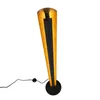 Design LED Stehlampe schmal mit Dimmer Schwarz / Gold Produktbild-Vorschau 11