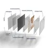 DEQORI Glasbild Echtglas 90x60 cm 'Erdfarbene Eleganz' Produktbild-Vorschau 7