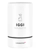 A white cylindrical box with branding and product information. Anteprima dell’immagine prodotto
