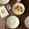 Teller set 4Stück Ø22 cm Keramik Speiseteller Suppenteller Produktbild-Vorschau 11