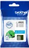 A Brother ink cartridge packaging with a small tent graphic. Produktbild-Vorschau