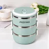Thermo Lunchbox 2,1 L 3 Fächer Edelstahl, auslaufsicher, Produktbild-Vorschau 6