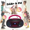 Denver TDB-212BT Boombox mit CD, Bluetooth, USB, AUX, Produktbild-Vorschau 4