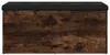vidaXL Lavice s úložným prostorem kouřový dub 102x42x45 cm Náhled obrázku produktu 5