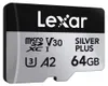 Microsdxc Silver Plus Uhs-1 64g V30 - Lexar Voir les images du produit 3