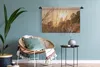 MuchoWow® Wandteppich Wandbehang Gold - Sonne - Pflanzen Produktbild-Vorschau 5