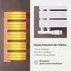 doporro Radiateur de Salle de Bain Sèche-Serviette 76x60cm Voir les images du produit 3