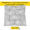 Amilian Stuhlkissen 4er set 40x40 mit Band - Sitzkissen Produktbild-Vorschau 6
