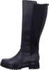Remonte Damen Langschaftstiefel schwarz mit Stretcheinsatz Produktbild-Vorschau 32