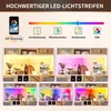 Flieks Küchenschrank mit LED-Beleuchtung, Weinregal & Produktbild-Vorschau 5