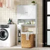 WC skříňka COSTWAY, úložný regál s dvojitými dvířky, Náhled obrázku produktu 9