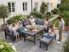 MeXo Gartenlounge-Set Gartenmöbel setaus Aluminium, Produktbild-Vorschau 4
