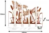 Kobolo Gartenstecker SCHILF Metall-Naturrost-142x1x135 cm - Podgląd zdjęcia produktu 2