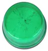 A green LED signal light with a ribbed surface. Produktbild-Vorschau