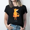 Mr. & Mrs. Panda Größe M T-Shirt Fuchs Laterne - Schwarz - Produktbild-Vorschau 3