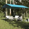vidaXL Plachta modrá 400x294 cm Vodotěsná Náhled obrázku produktu 2