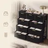 SONGMICS Komoda s 9 zásuvkami, rozměry 98,7 x 30 x 96,2 cm, Náhled obrázku produktu 5