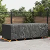 vidaXL Coprimaterasso tinta unita nero 300 x 140 x 90 cm Anteprima dell’immagine prodotto 3