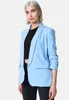 Rayshyne Stylischer Damen Business Blazer mit gerafften Produktbild-Vorschau 2