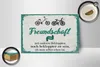 Holzschild Spruch Freundschaft noch bekloppter sein 18x12 Produktbild-Vorschau 2
