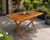 Gartentisch, Esstisch, Klapptisch, Tisch, aus Akazienholz Produktbild-Vorschau 1