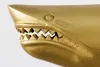 riess-ambiente Skulptur HAI 68cm gold Metall Haifisch Produktbild-Vorschau 6