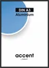 Hliníkový rám Nielsen Accent 29,7x42 cm čierny matný Náhľad obrázku produktu 1
