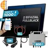 SUNNIVA® 1000W Balkonkraftwerk BIFAZIAL FULLBLACK komplett Produktbild-Vorschau 1