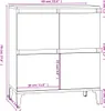 vidaXL Sideboard Räuchereiche 60x35x70 cm Holzwerkstoff Produktbild-Vorschau 8