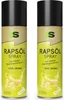 Spraytive 2 x 400ml Rapsöl-Spray mit feinem Buttergeschmack Produktbild-Vorschau 1