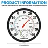 Thermometer Innen Außen,Aussenthermometer Wetterfest Produktbild-Vorschau 4