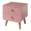 Table de nuit Vipack Billy 2 tiroirs bois Terrarosa Voir les images du produit 1