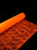 1lfm PSYWORK Schwarzlicht Dekovlies Fein Orange, 60cm Produktbild-Vorschau 2